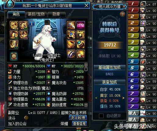 dnf最强鬼剑士是什么职业,dnf最强鬼剑士不转职