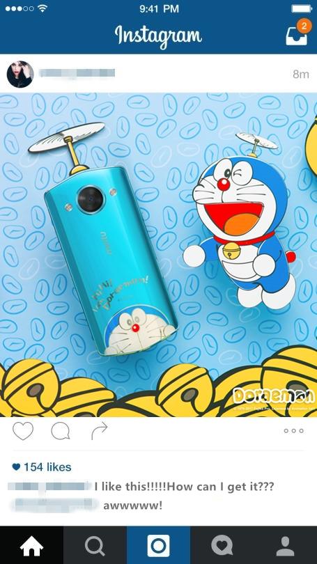 火遍全球无数明星为它打call美图M8s哆啦A梦限量版开售啦