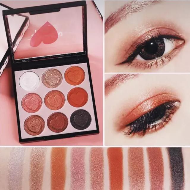 怎么用九种颜色画出好看的眼影,怎样用廉价眼影画出好看的眼影