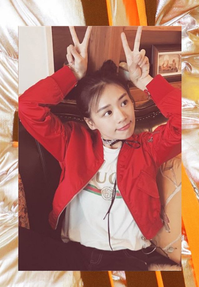 热巴丸子头,热巴丸子头加蝴蝶结