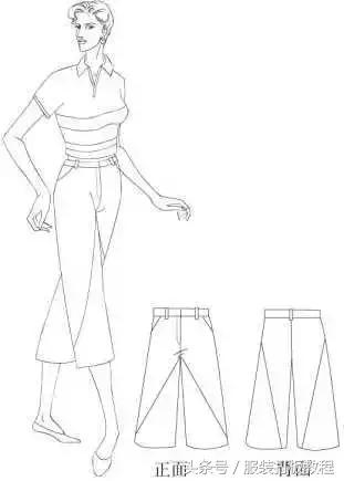 红升服装男式裤子的裁剪视频,大海服装男式直筒裤子裁剪方法