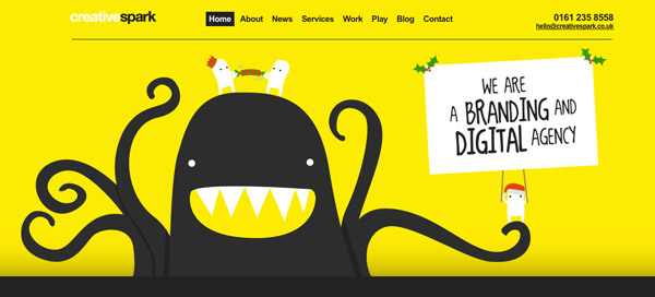 黄色系网页设计图,成都网页颜色设计