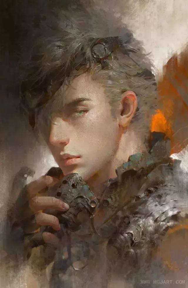 又是一位可以靠脸吃饭，却为画画抛弃铁饭碗，终成CG界的大神！