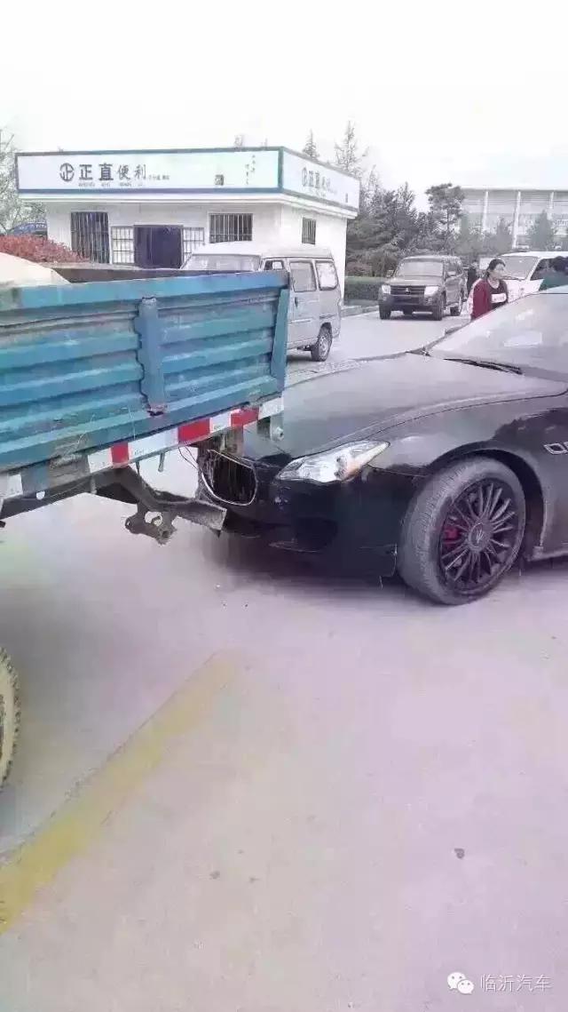 在检测站内发生车撞人交警处理吗,货车撞玛莎拉蒂后续