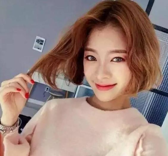 2017韩国中发蛋卷头,韩版小清新lob头