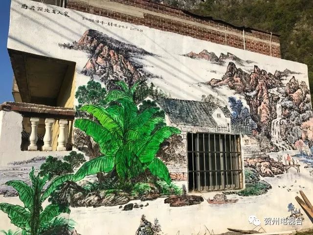 黄姚壁画,黄姚古镇的壁画