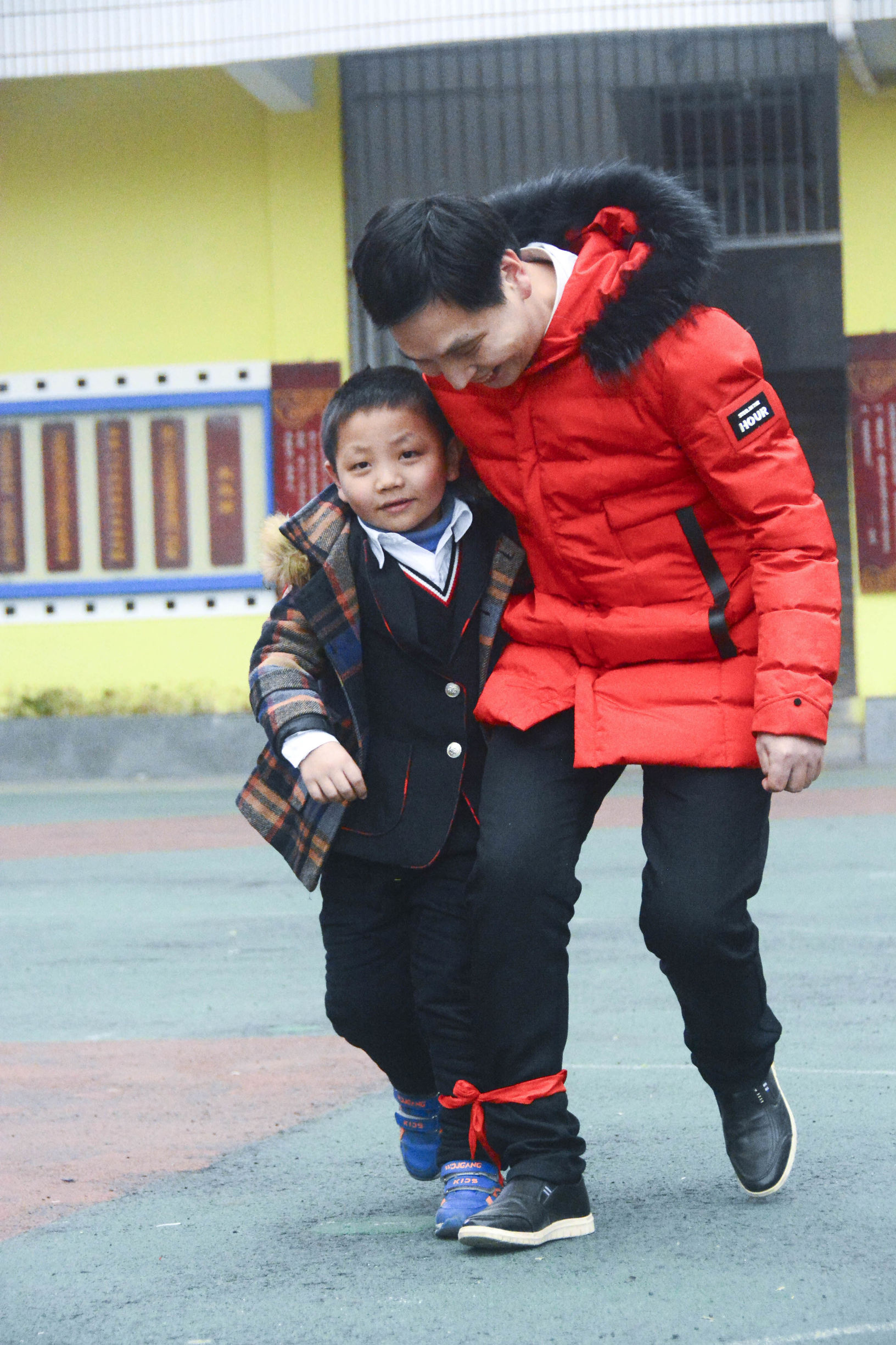 冬季亲子运动会游戏大班,巴州三中运动会