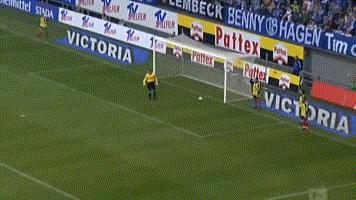 门将任意球,德国传奇门将脚法图解