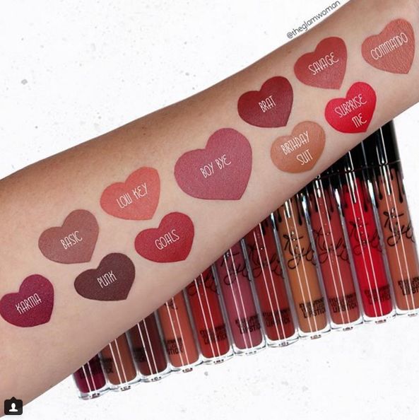 杨树林深唇镜面大牌口红测评,杨树林口红必买色号黄皮推荐