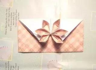 折好看的信封的教程,折美丽信封简单教程