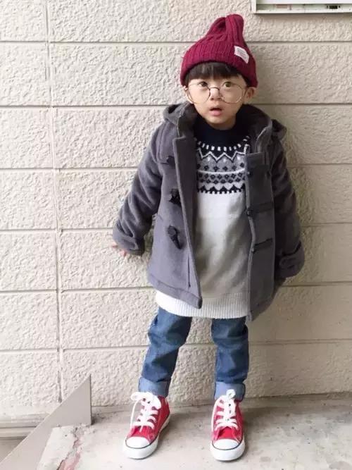 冬季男宝宝整套潮流穿搭,最新春夏韩系男孩穿搭
