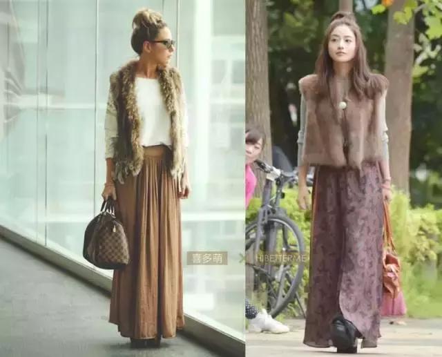 冬天怎么穿裙子才不冷请get这三招,高个子冬天穿什么裙子好看