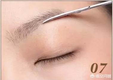 手残修眉最简单方法,修眉简单快捷