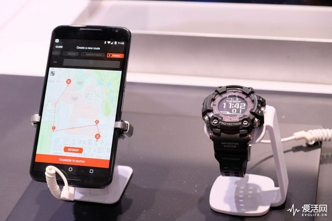 ces2018观展指南,gshockrangeman智能手表