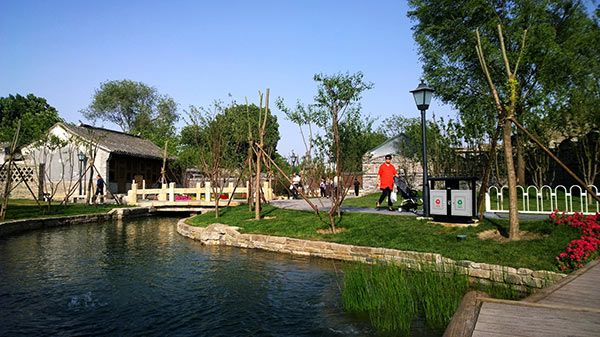 路通了,路通了水清了环境美了