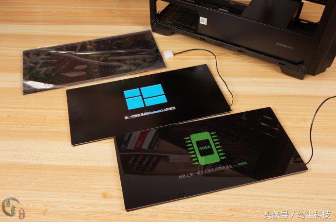 个性的机箱是越来越多了，这款机箱竟然加入了DIY画板功能