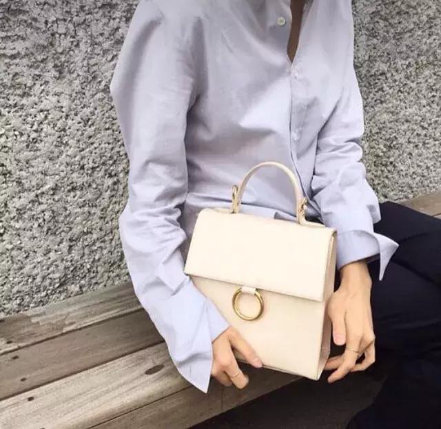 韩国小众蓝色包,韩国小众包