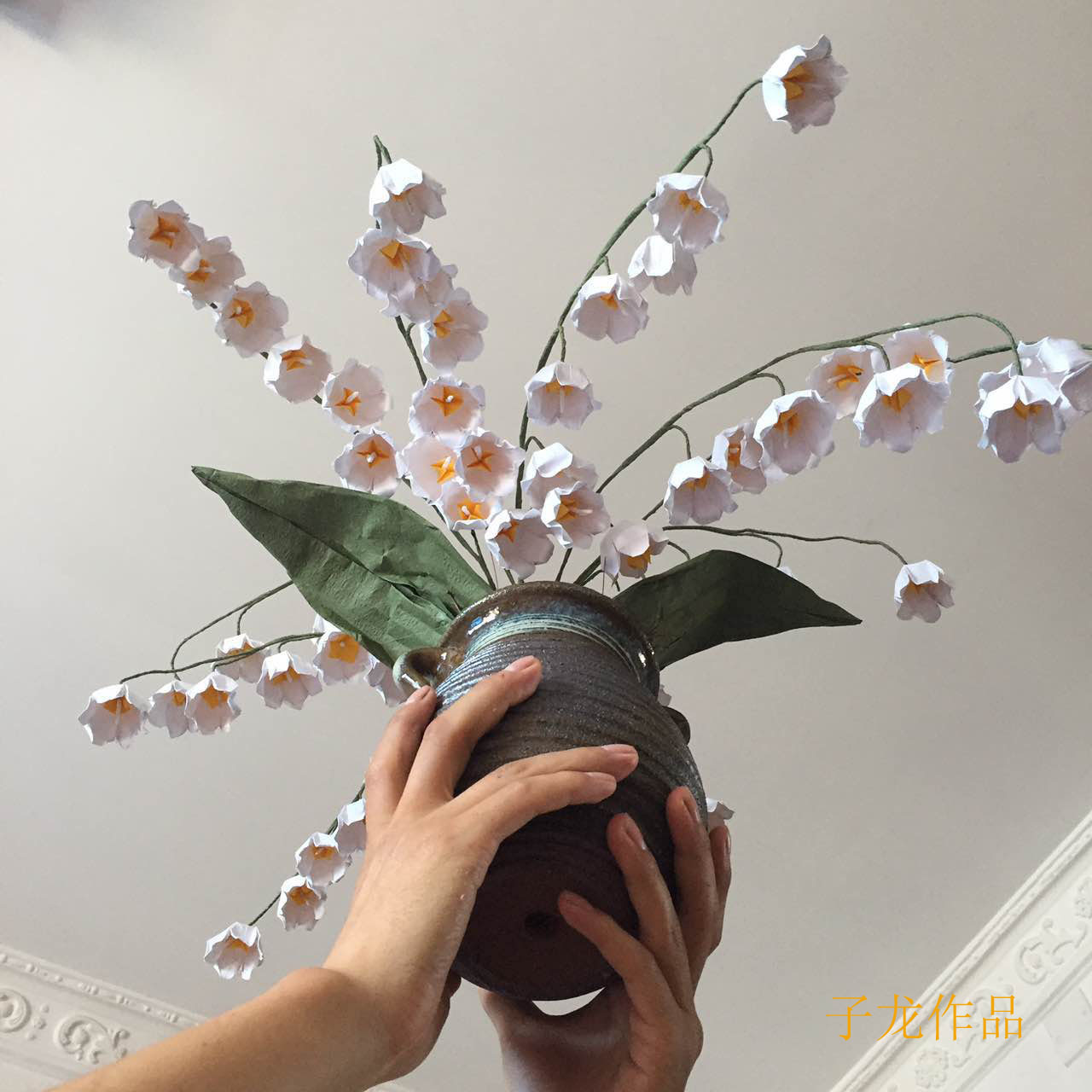 铃兰折纸花束,铃兰的折纸视频