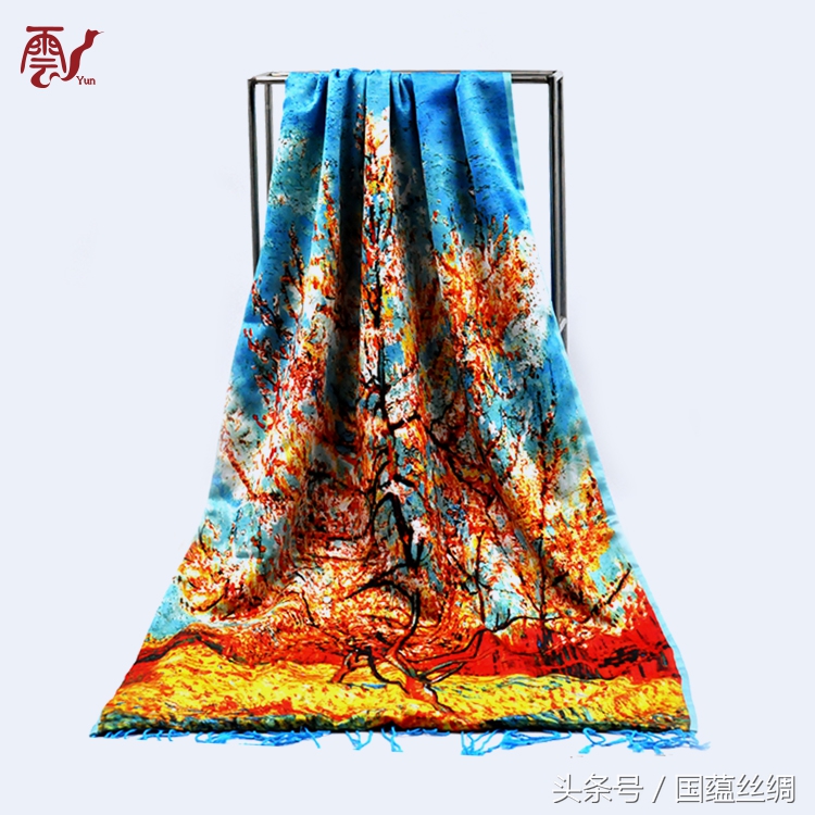 特价清仓真丝围巾,真丝围巾清仓55元直播