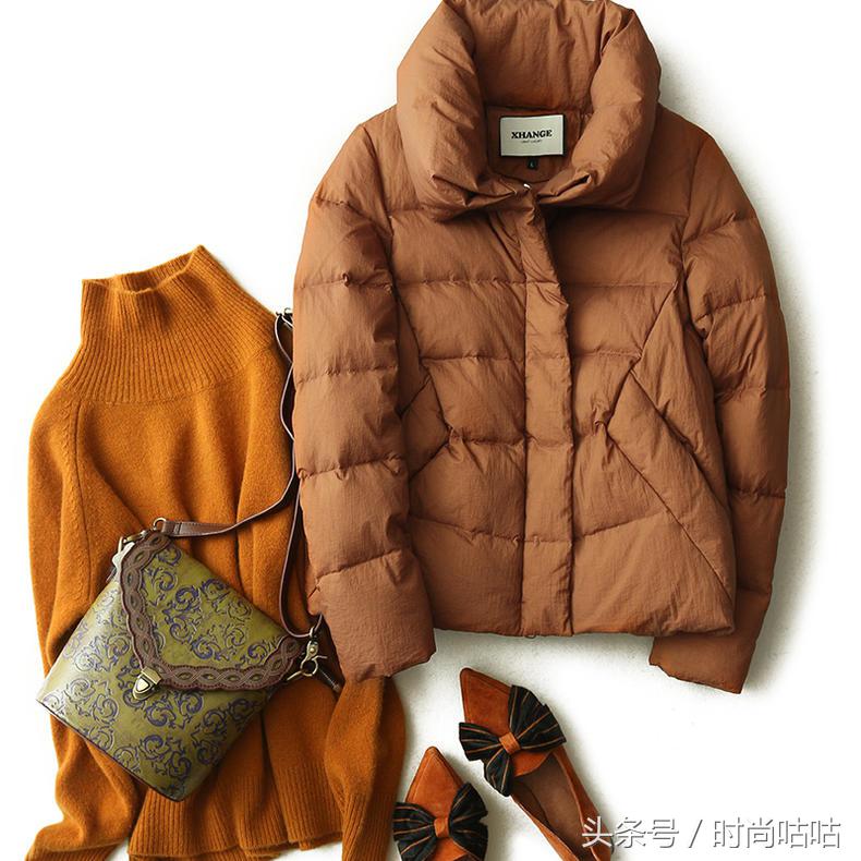 3981轻奢大牌显瘦羽绒服,短装显瘦羽绒服女爆款洋气