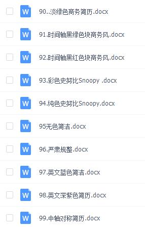 拿走这115份简历模版,就算应聘华为,也有时间刷屏李小璐