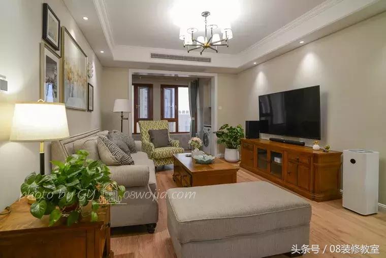 美式家装修设计,美式现代轻奢风格设计