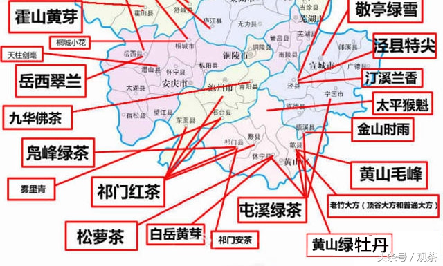 安徽茶全国十大名茶,十大名茶之一的安徽茶