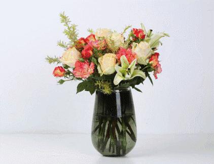 鲜花混搭插花教程,家里鲜花插花教程新手入门