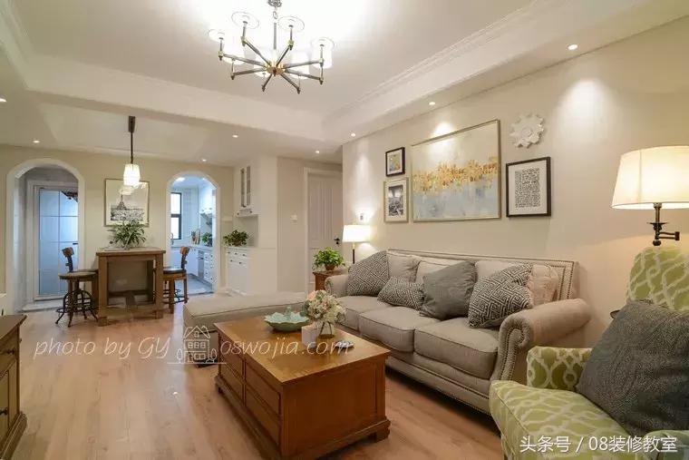 美式家装修设计,美式现代轻奢风格设计