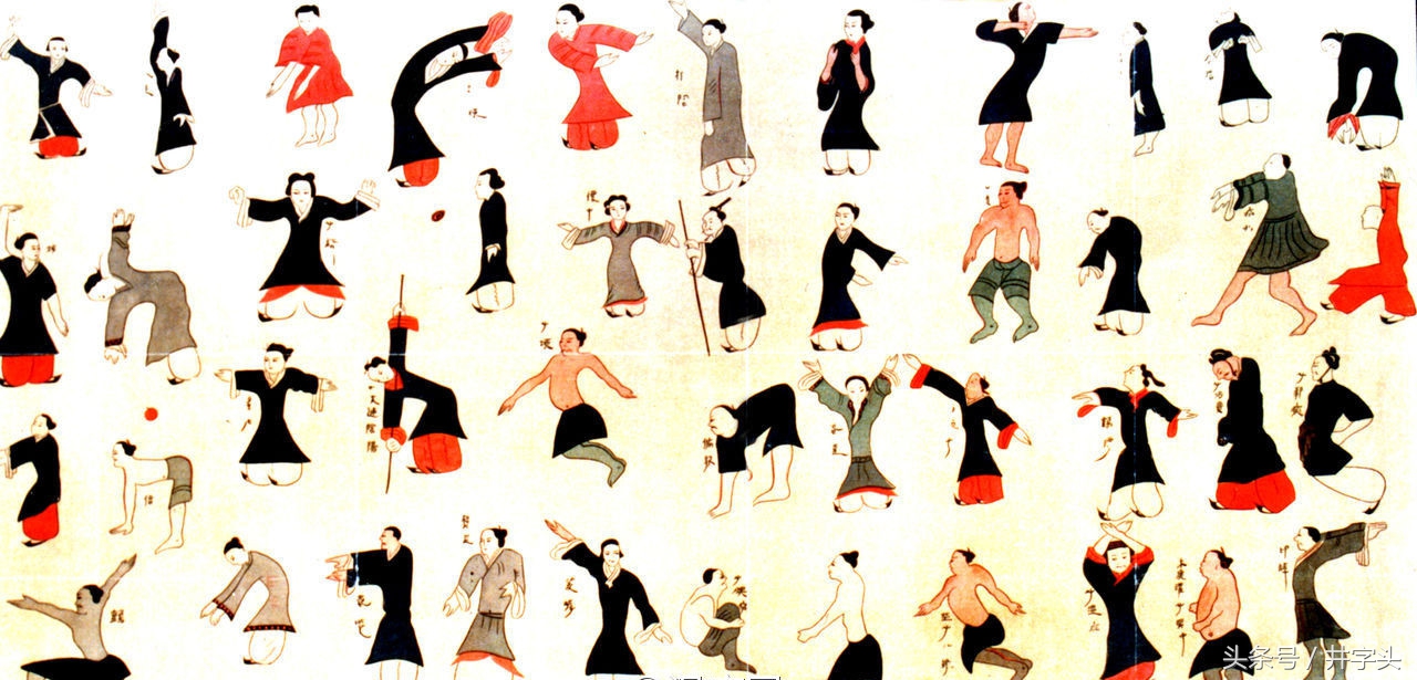 道家养生气功六字诀,养生气功导引十二法