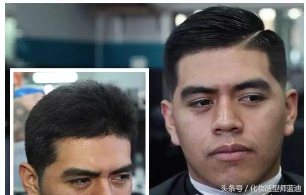 男生头发硬厚自来卷,头发厚还硬自来卷剪什么发型