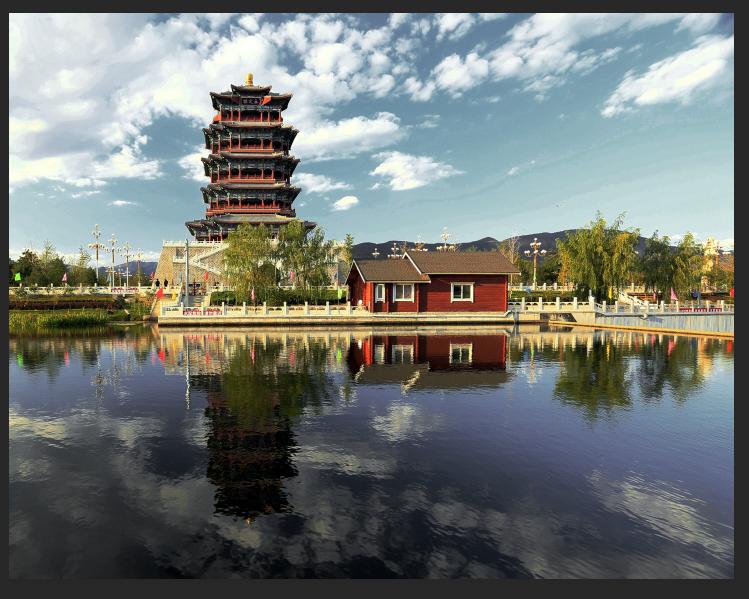 ps把晴天变成阴天效果,ps怎么把晴天变成阴天效果