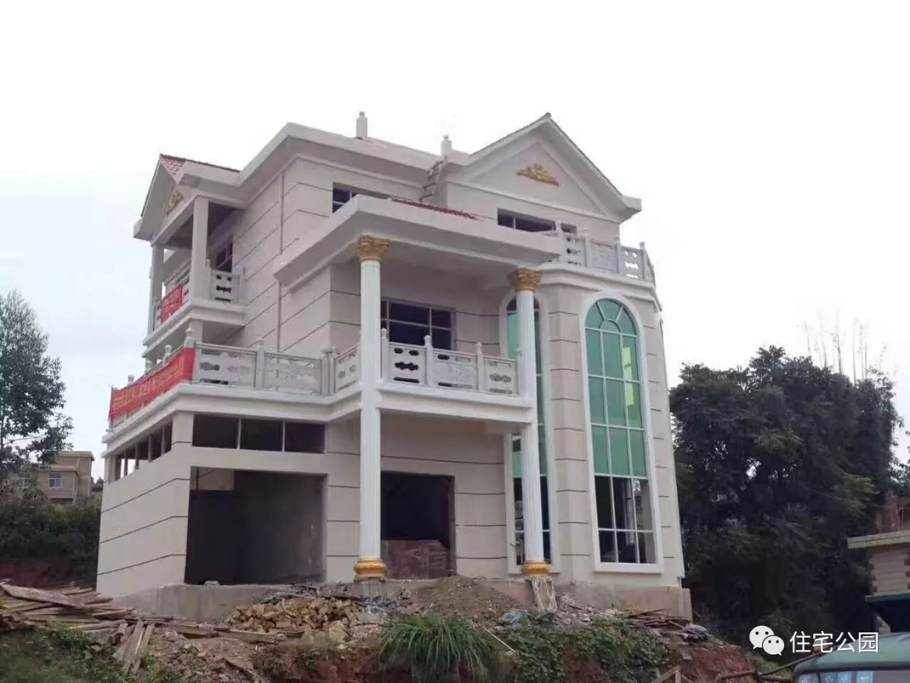 农村最新最美建房图,最经典的农村建房户型图