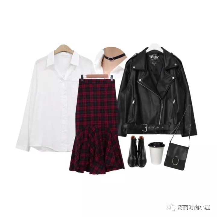 韩版宽松皮夹克搭配什么裤子,韩版帅气皮夹克怎么搭气质