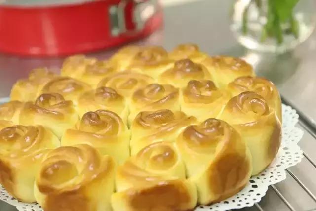 玫瑰花面包视频,玫瑰花面包的配料