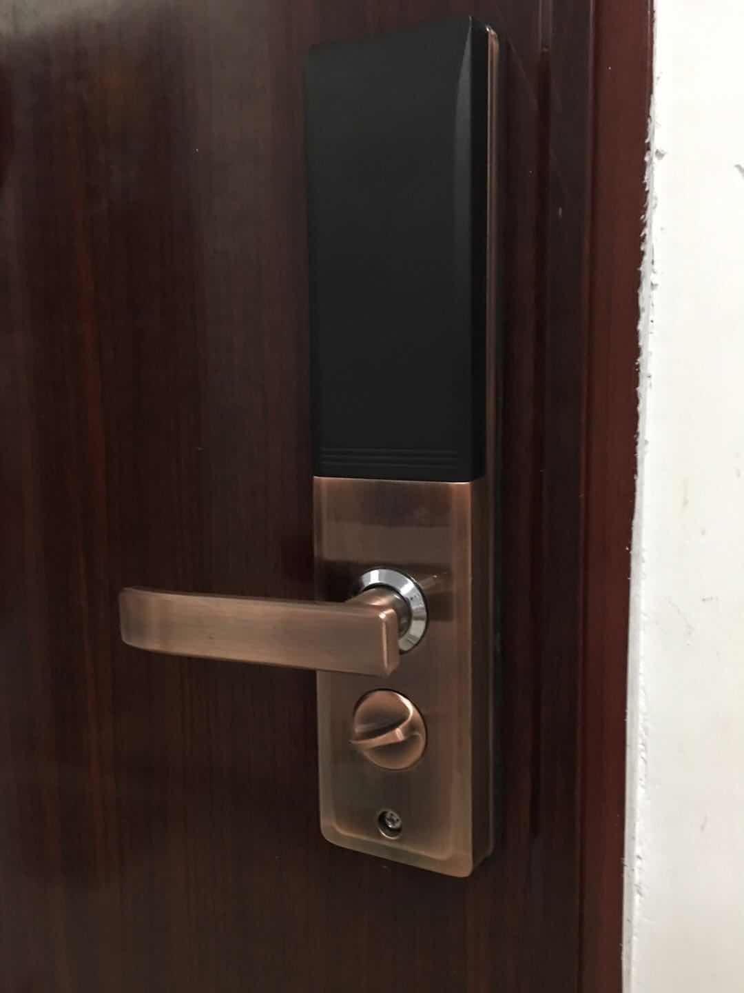 初识智能,智能密码锁安装说明