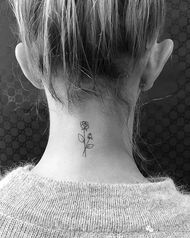 一看就爱上的配色,小众刺青图案