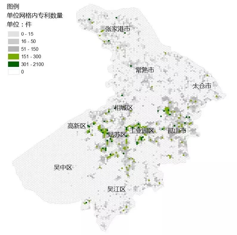 空间网格视角下的苏州市企业知识产权集聚研究｜信用观察