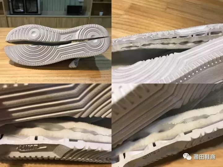 nikeairforce107真伪,nikeairforce107lv8黑白辨真假