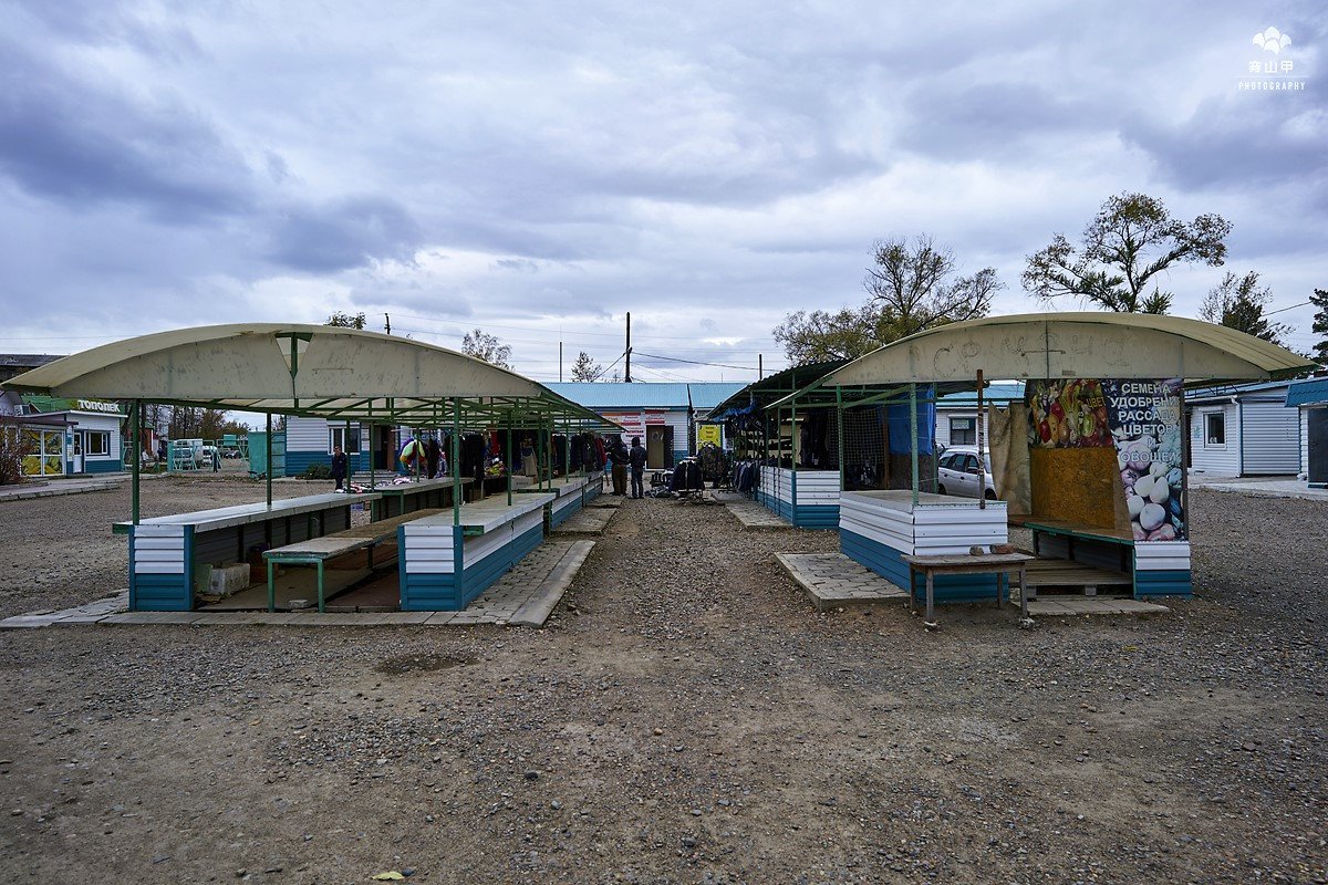 俄罗斯远东小镇全景,俄罗斯边疆区小镇