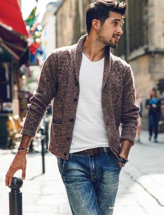 欧美风男装夏季薄款不修身衬衣 (杰尼菲尔欧美风男装)