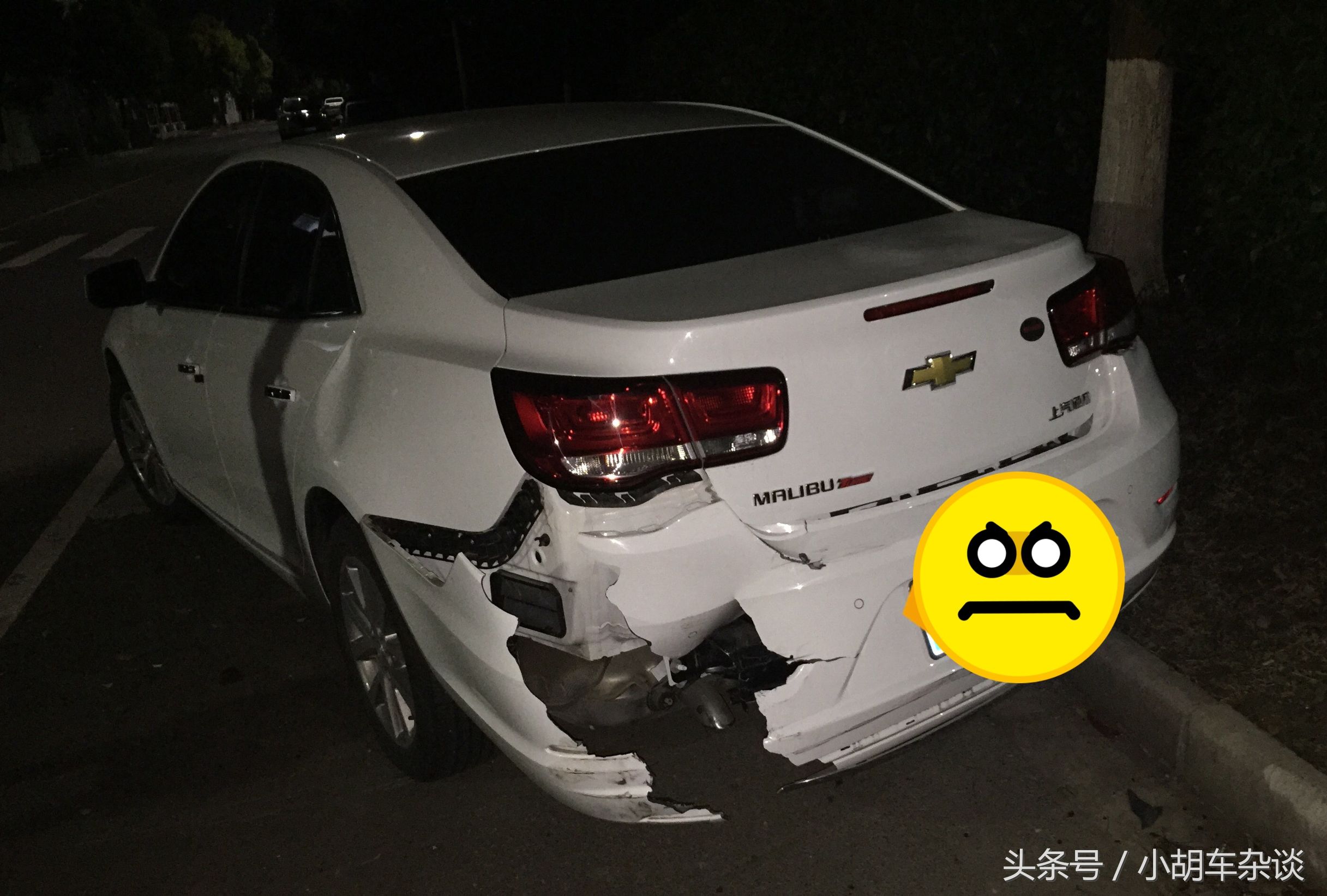 迈锐宝被追尾事故,迈锐宝追尾事故车