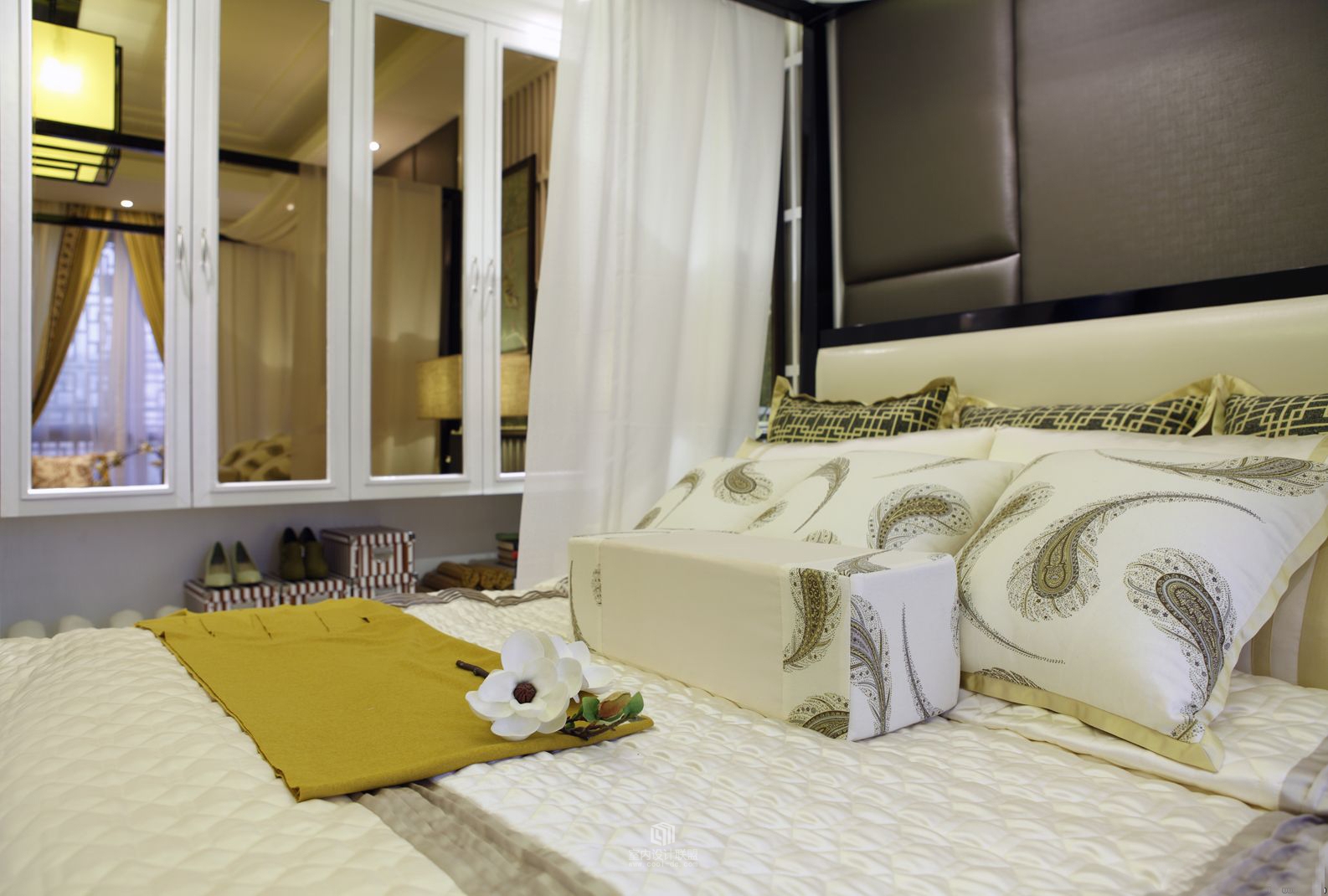 桂林悠山郡中式装修二手房,桂林彰泰郡113户型装修