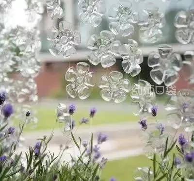 幼儿园废旧纸箱走廊环创吊饰双面,用废旧物品做关于冬天的手工吊饰