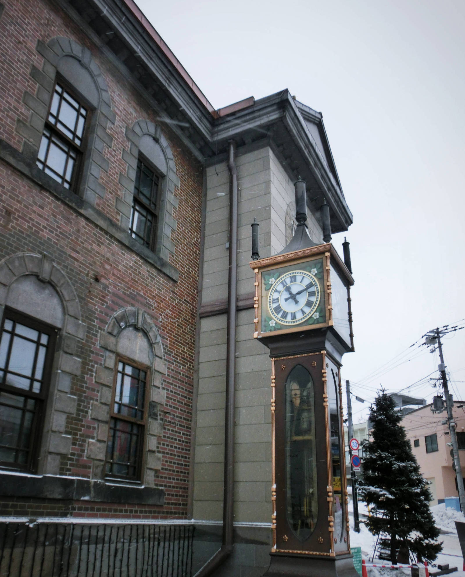 北海道冬日小樽,日本北海道小樽雪夜