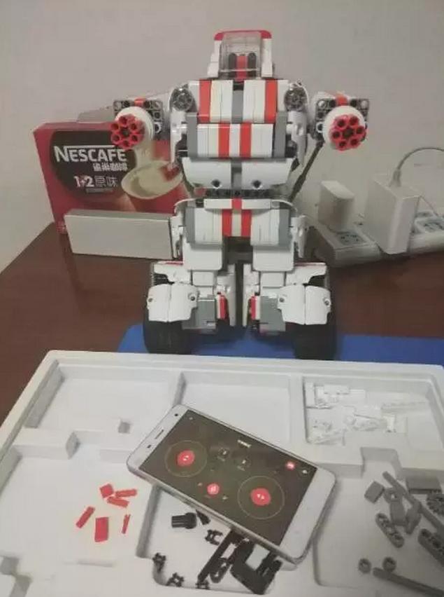 米兔机器人测评,米兔积木机器人3.0