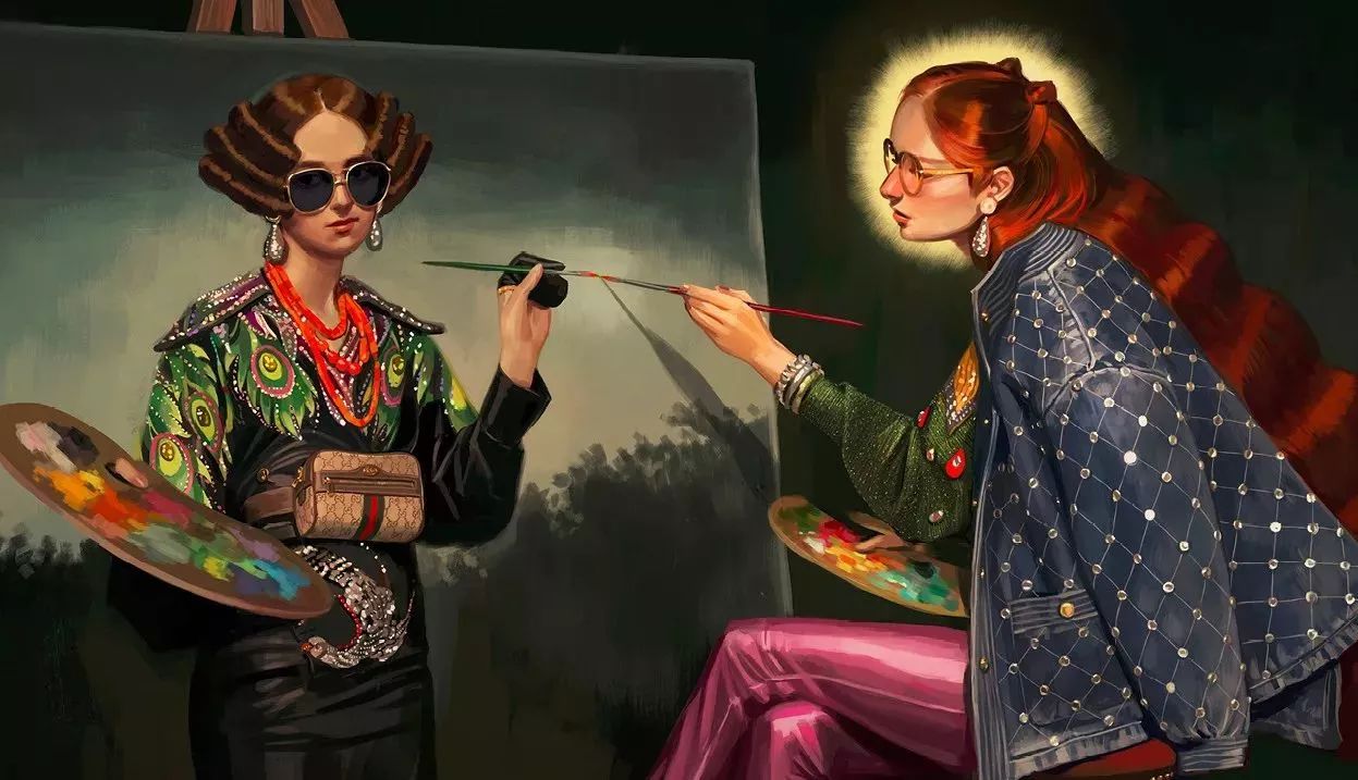 gucci年度成衣广告 (gucci早春2019广告的风格)