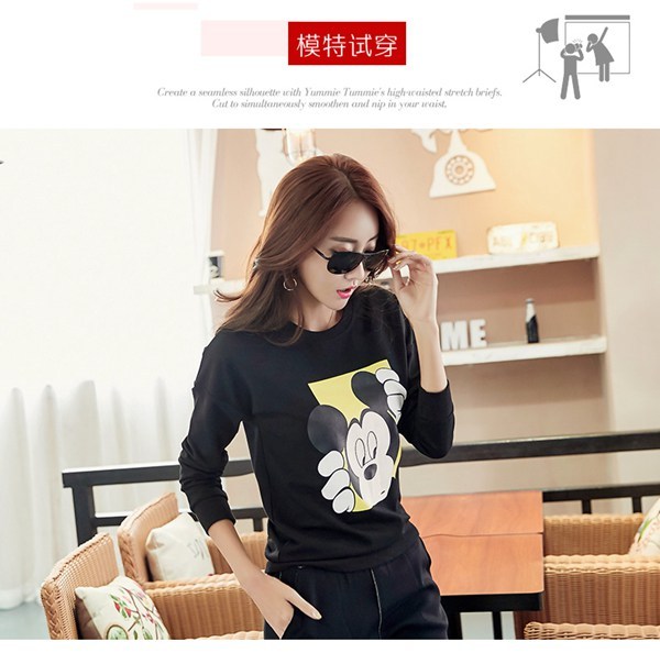 薄款圆领纯色套头卫衣女,春季新款宽松短款卫衣女圆领卫衣