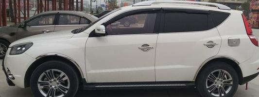 吉利gx7内部图,吉利gx7详解