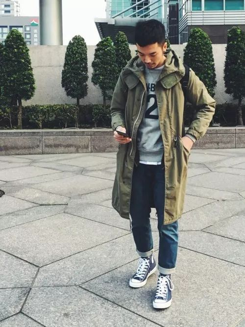 秋冬保暖服饰搭配男生,男性穿衣搭配冬季保暖套装